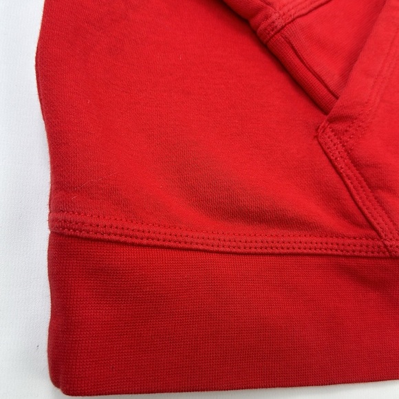 Nike Hoodie. XXL. Red. Lined Hood. Fleece Lining. Kangaroo Front Pocket. - Picture 7 of 8
